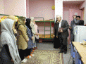 گزارش تصویری هیات رئیسه دانشگاه از خوابگاه خواهران به مناسبت هفته خوابگاه